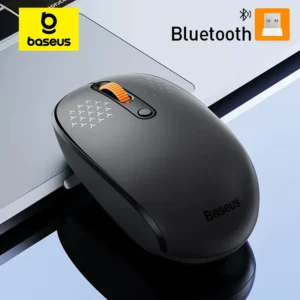 BASEUS F01B עכבר Bluetooth אלחוטי 5.0 עכבר 1600 DPI לחץ לחיצה שקטה עבור מחשב נייד למחשב נייד MacBook מחשב נייד אביזרי משחקים 2.4G עכבר