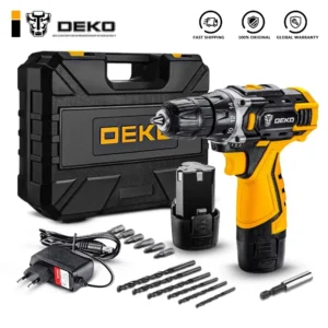 DEKO קורדלס דריל 12V 16V 20V