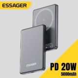 ESSAGER: סוללה ניידת דקיקה 5000mAh