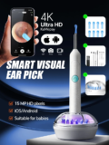 ניקוי אוזניים בטוח עם מצלמה – Visual Ear Wax Cleaner