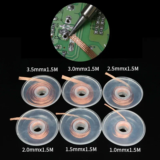 מסיר ריתוך צמה Desoldering רוחב 1.5 מ' 1 1.5 2 2.5 3 3.5 4 מ"מ חוט חוט חוט חוט שטף BGA תיקון כלי