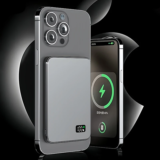 Power Bank דק וחזק ל-iPhone ו-Samsung