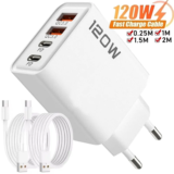 מטען 4 פורטים USB-C 120W – הטעינה המהירה ביותר!